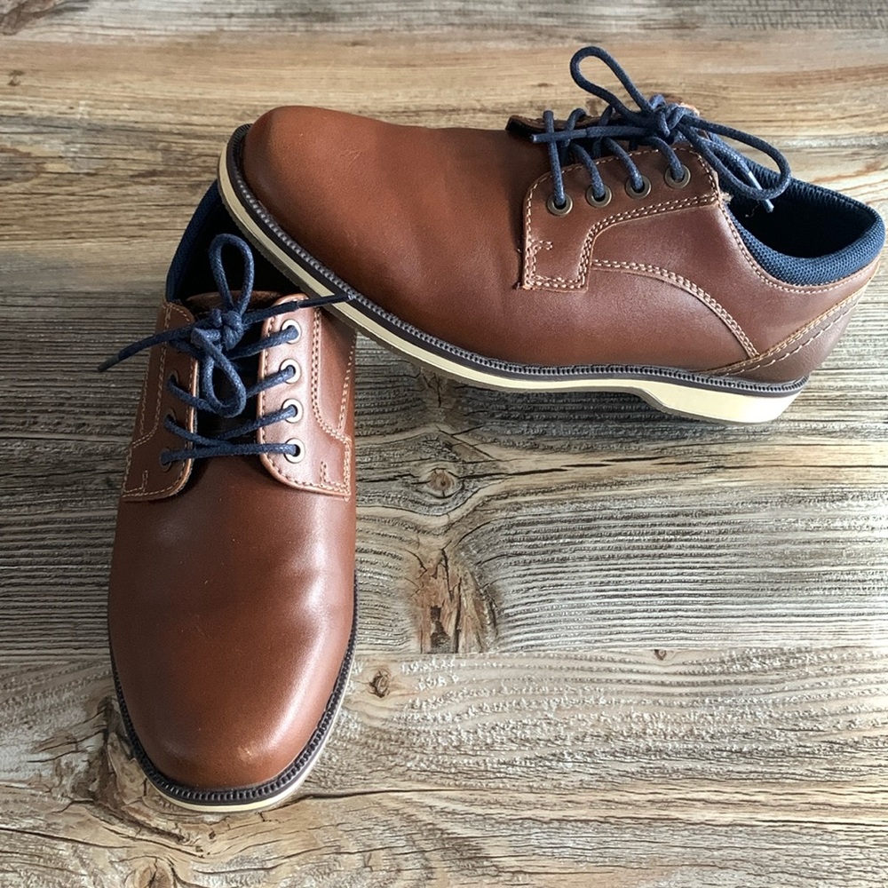 Sonoma Boys Brown Dress Shoes